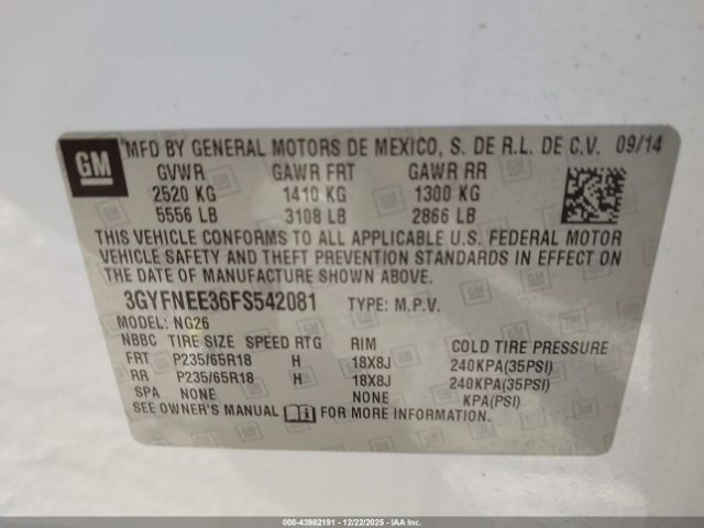 Cadillac SRX Luxury Collection Image 8