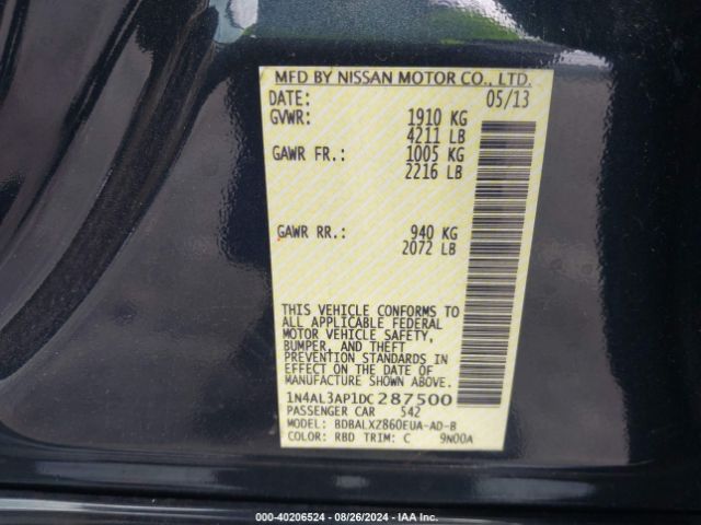 Nissan Altima 2.5 Sl Image 5