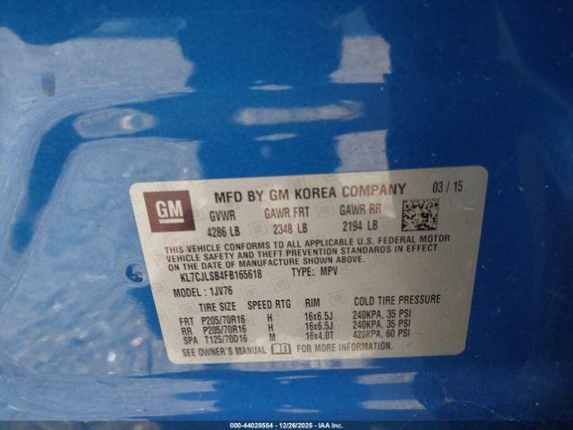 Chevrolet Trax Lt Image 13