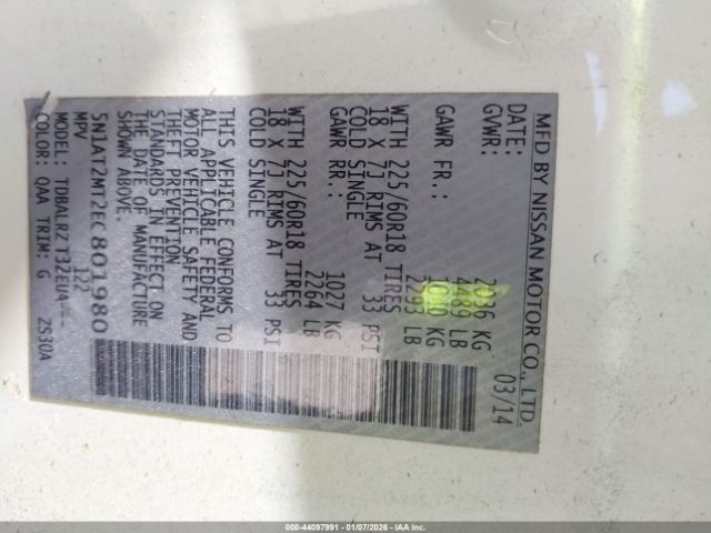 Nissan Rogue Sl Image 15