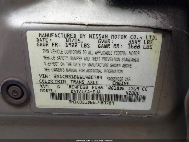 Nissan Sentra 1.8s Image 10