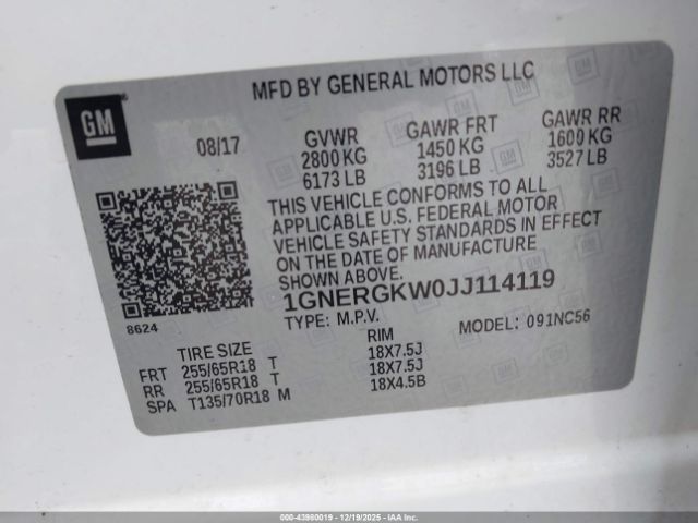 Chevrolet Traverse 1lt Image 11