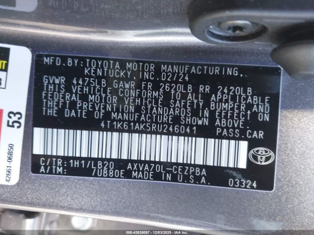 Toyota Camry Xse Image 5