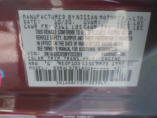 Nissan Sentra Sv Xtronic Cvt Image 5