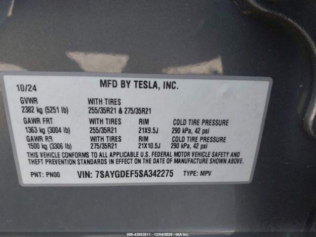 Tesla Model Y Performance Dual Motor All-wheel Drive Image 2