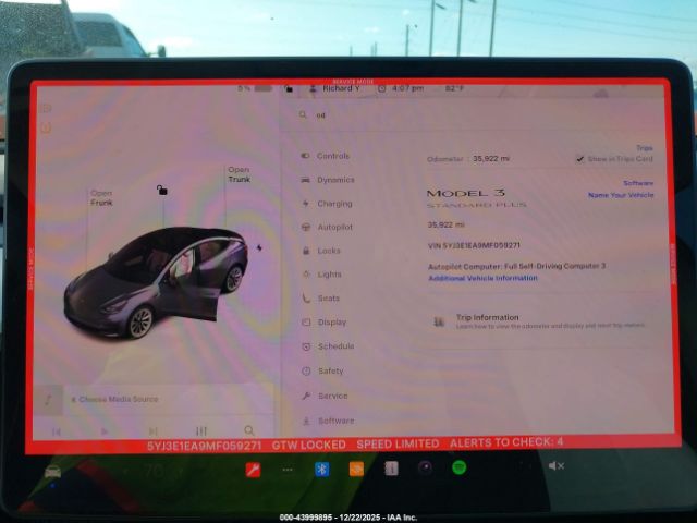 Tesla Model 3 Standard Range Plus Rear-wheel Drive Image 17